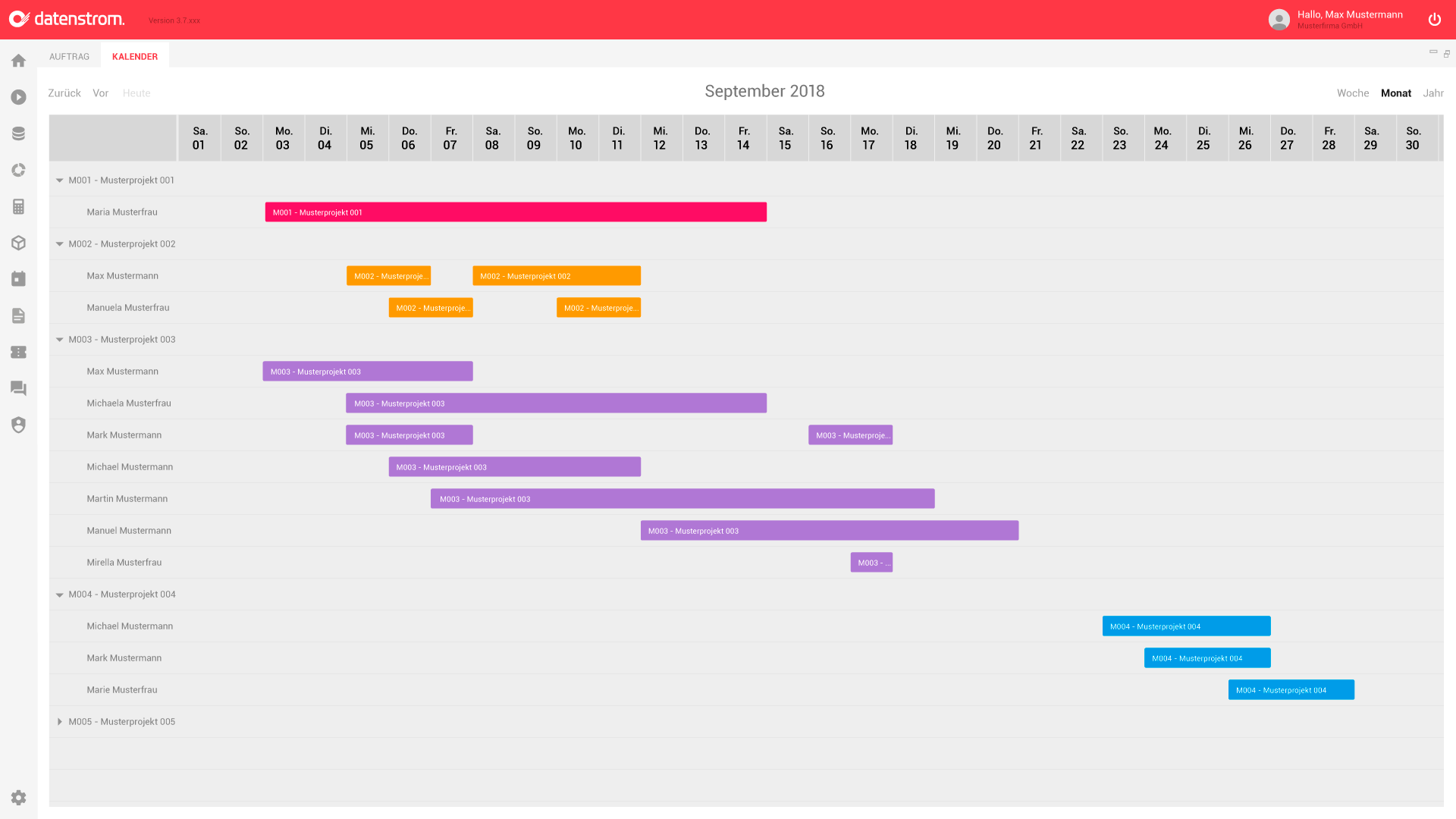 Projektplanung mit dem Ticketsystem im Web-Client